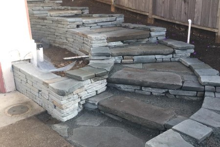 Hardscaping Steps Project In Pacifica, CA