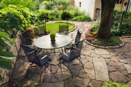 Adding aesthetic appeal belmont home flagstone