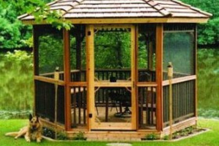 Pick hillsborough screened gazebo