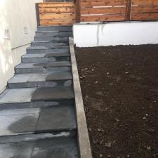 Hardscaping steps project in pacifica ca 6